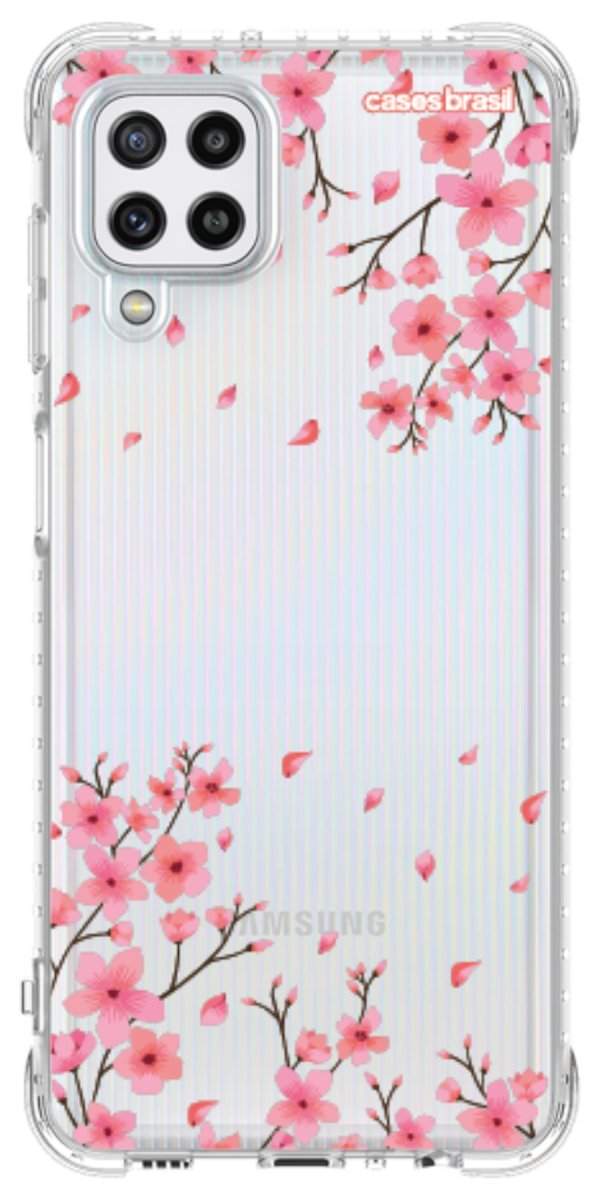 Capinha para Celular Floral Rosinha