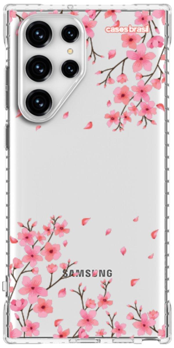 Capinha para Celular Floral Rosinha