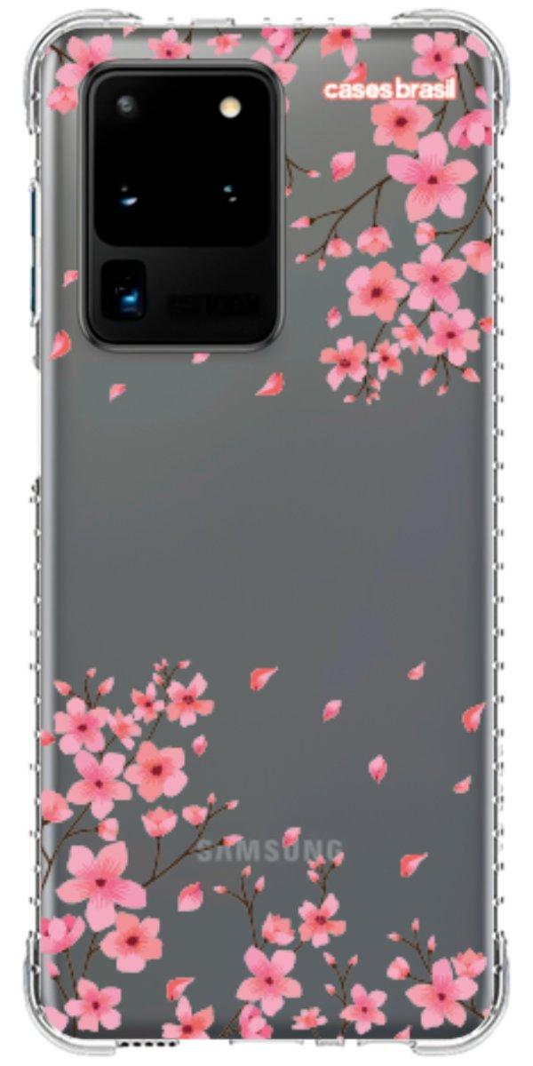 Capinha para Celular Floral Rosinha