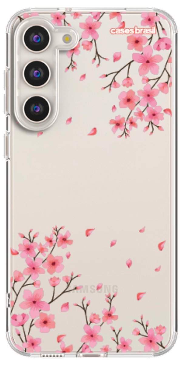 Capinha para Celular Floral Rosinha