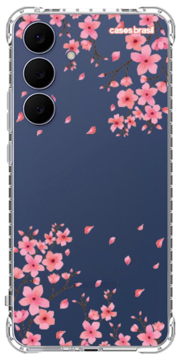 Capinha para Celular Floral Rosinha