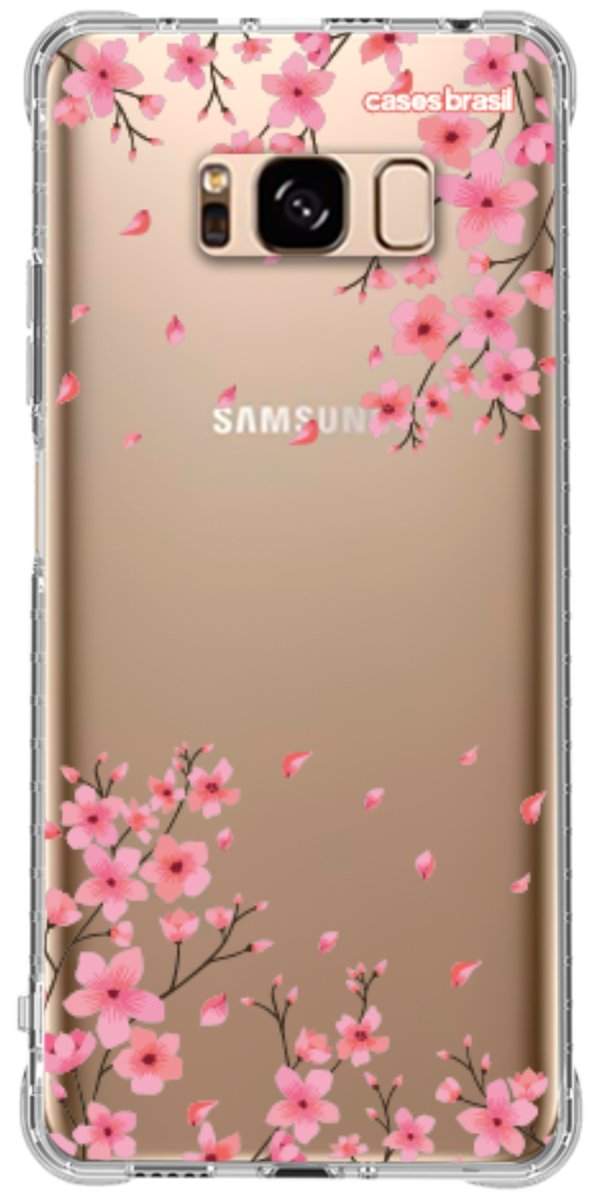 Capinha para Celular Floral Rosinha