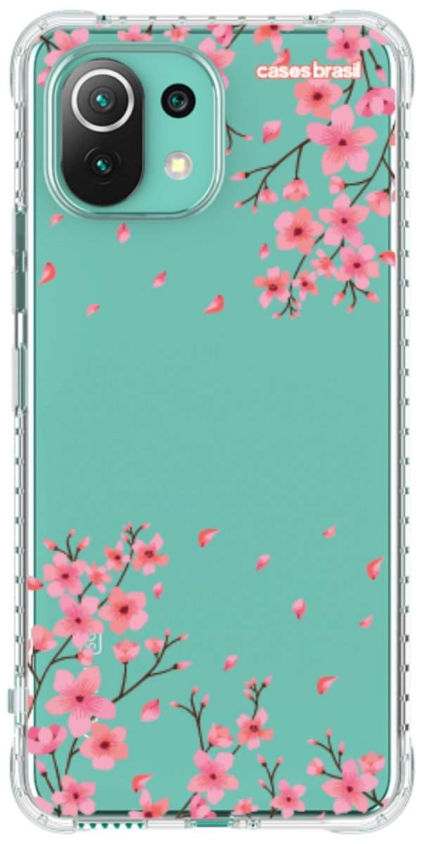 Capinha para Celular Floral Rosinha
