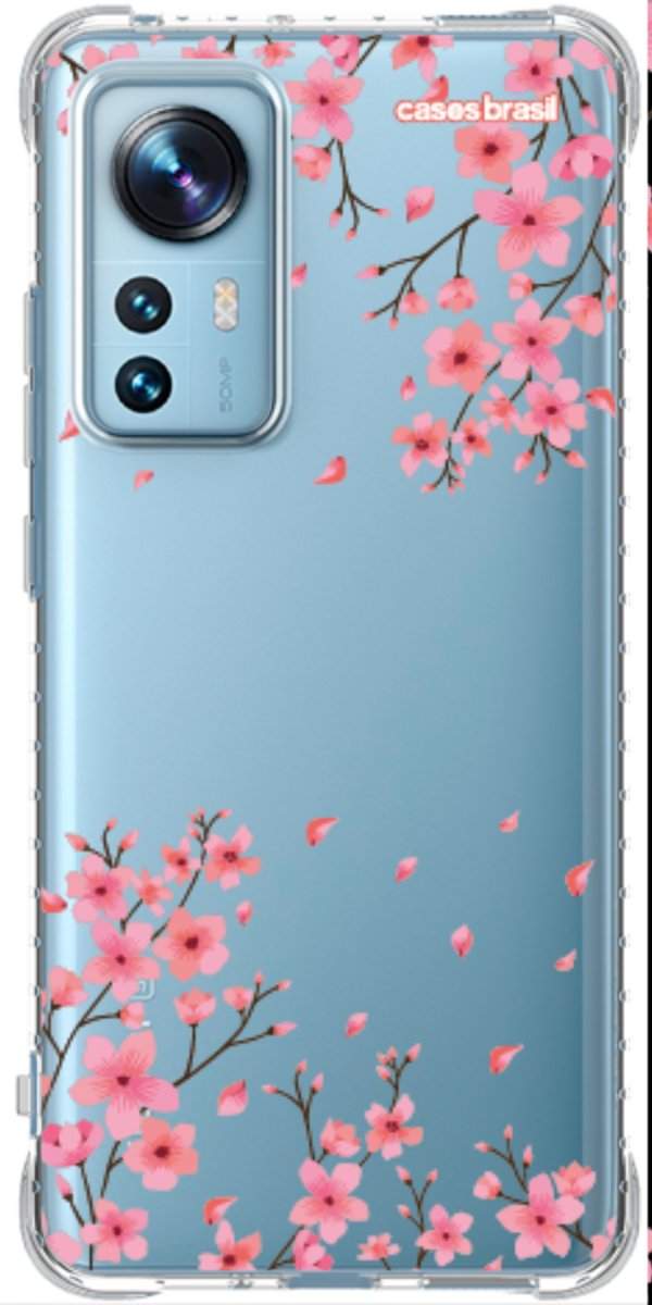 Capinha para Celular Floral Rosinha