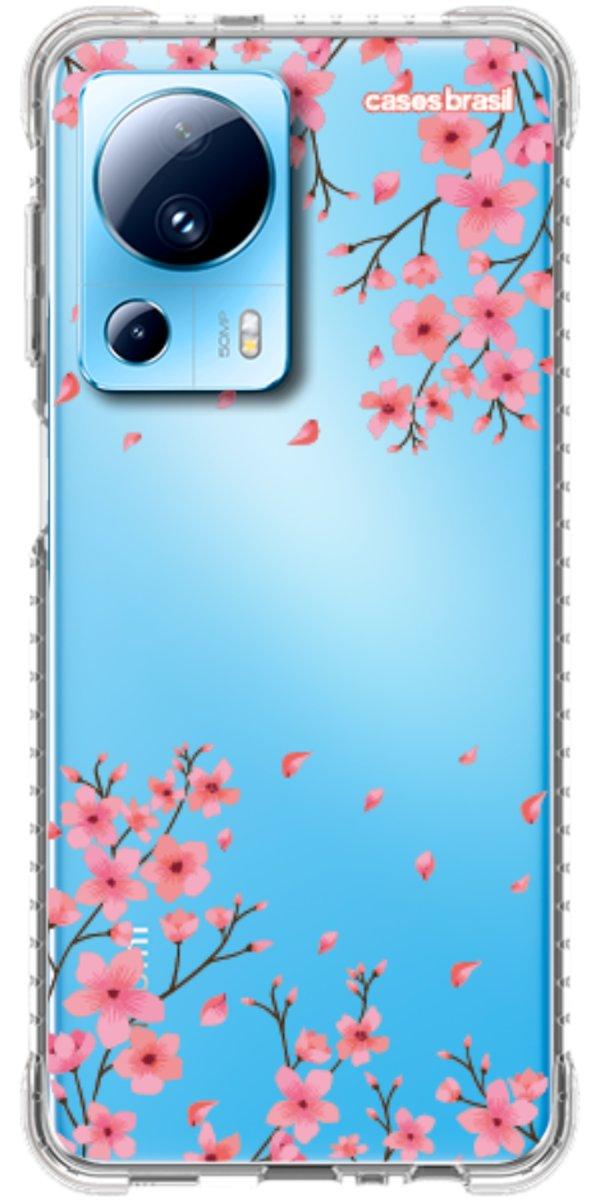 Capinha para Celular Floral Rosinha