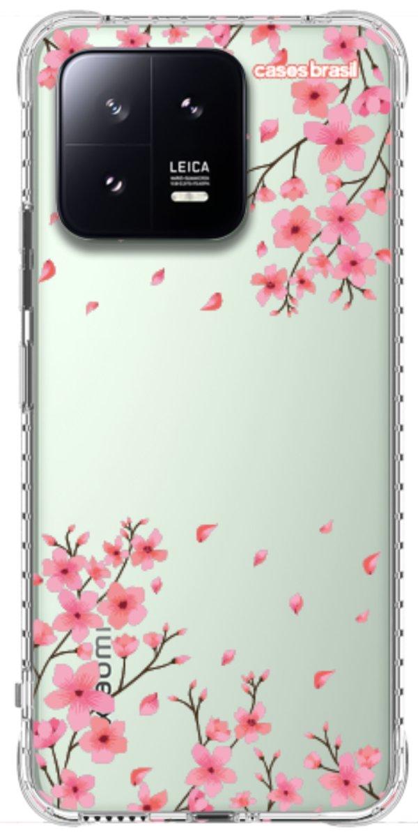 Capinha para Celular Floral Rosinha