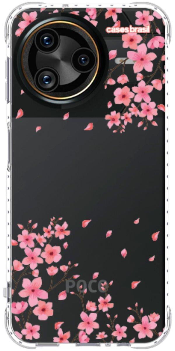 Capinha para Celular Floral Rosinha