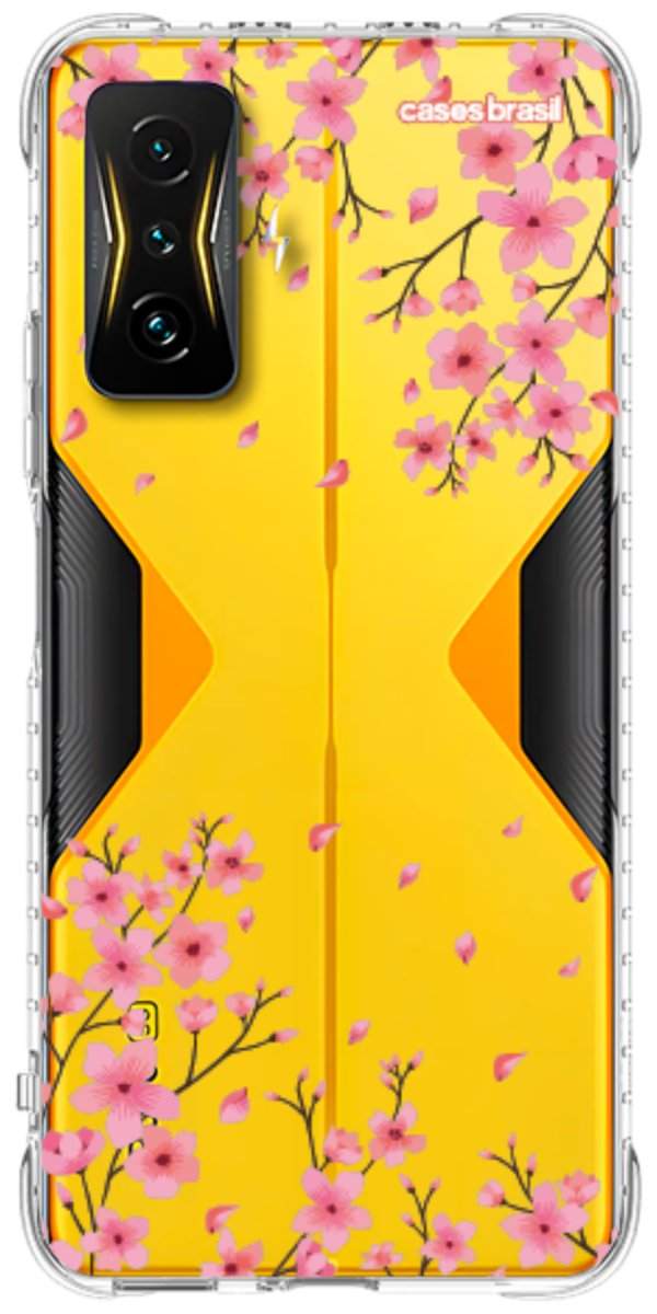 Capinha para Celular Floral Rosinha