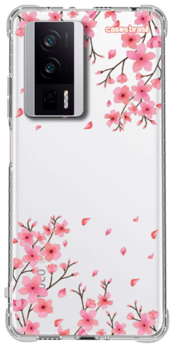 Capinha para Celular Floral Rosinha