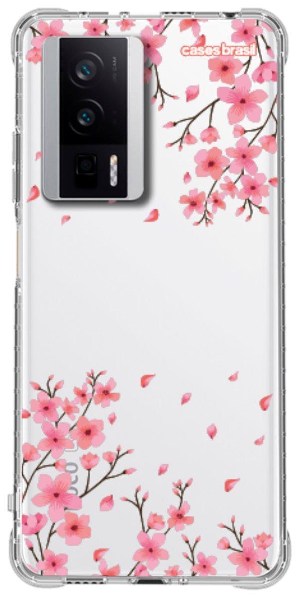 Capinha para Celular Floral Rosinha