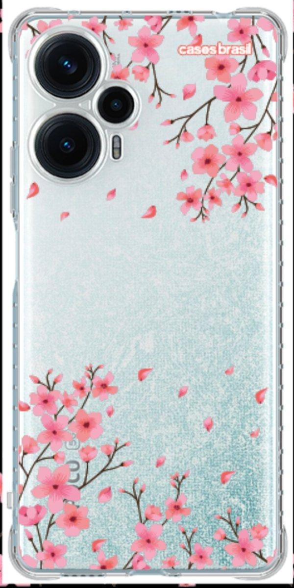 Capinha para Celular Floral Rosinha