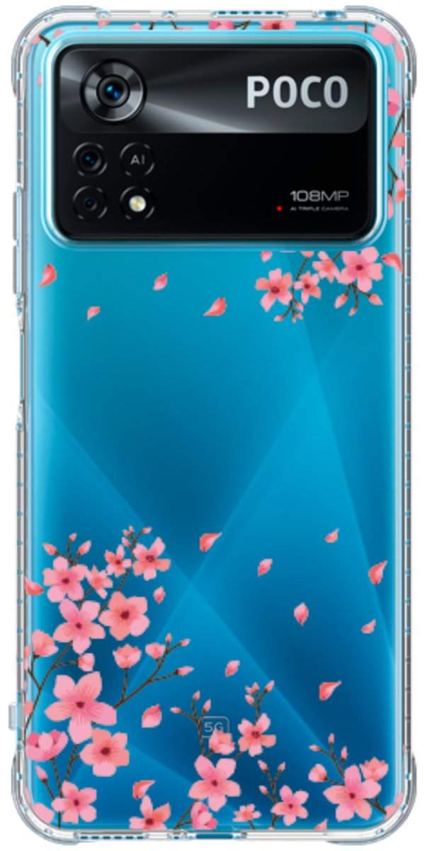 Capinha para Celular Floral Rosinha