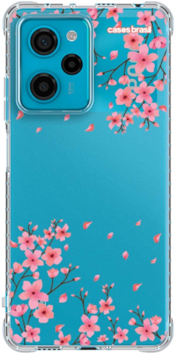 Capinha para Celular Floral Rosinha