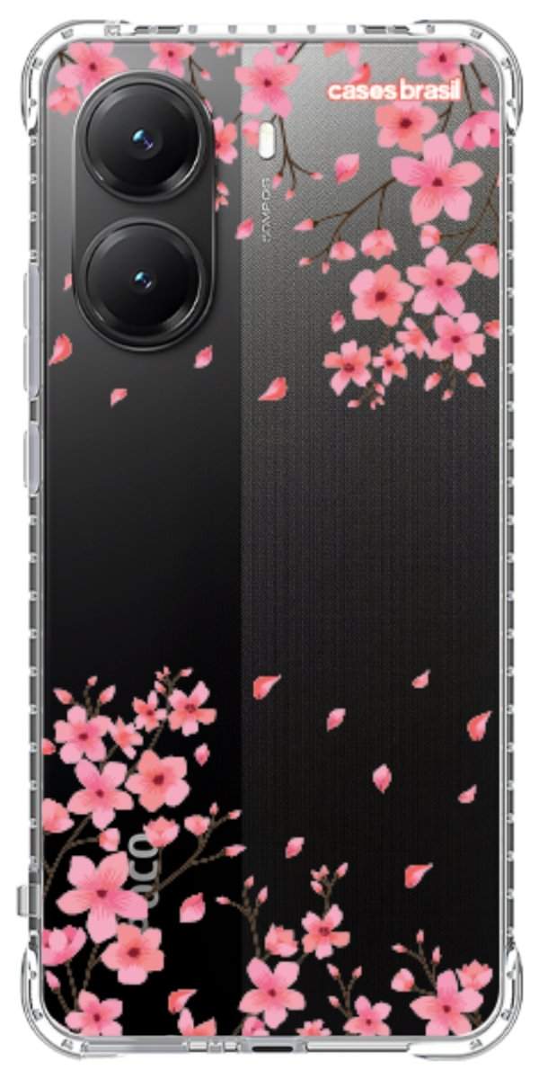 Capinha para Celular Floral Rosinha