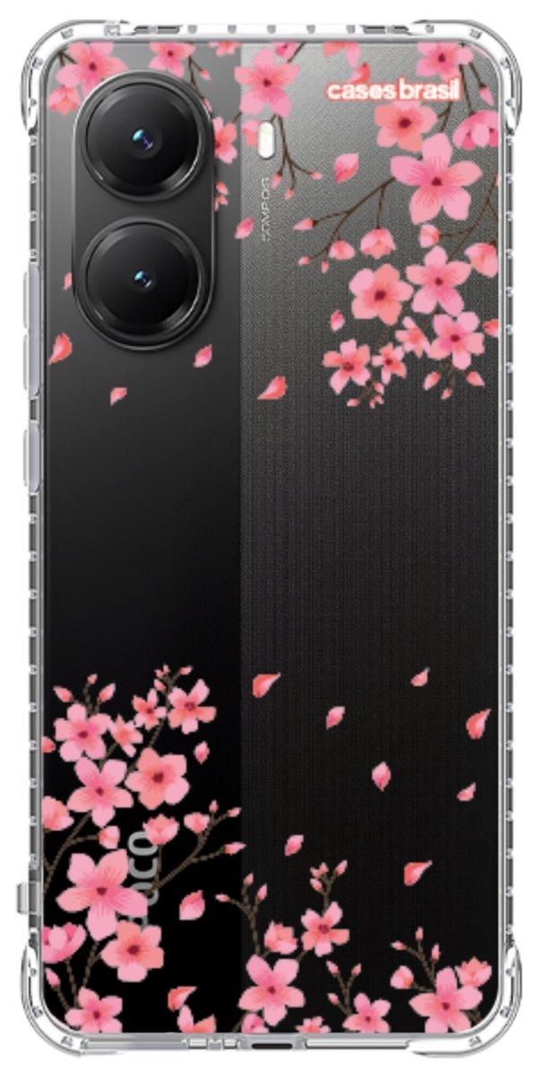 Capinha para Celular Floral Rosinha