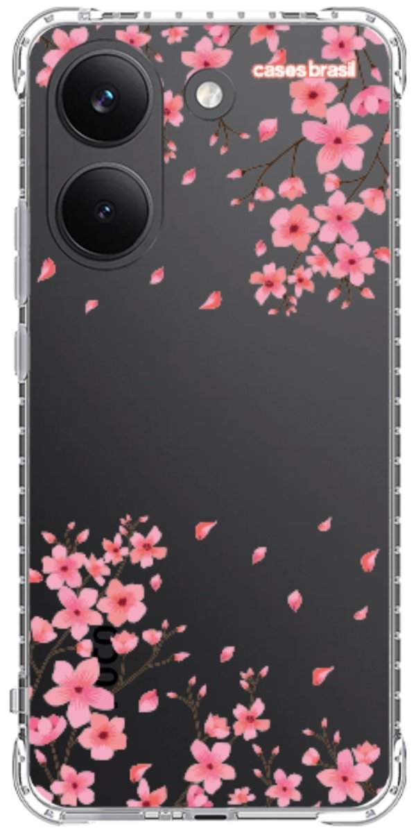 Capinha para Celular Floral Rosinha