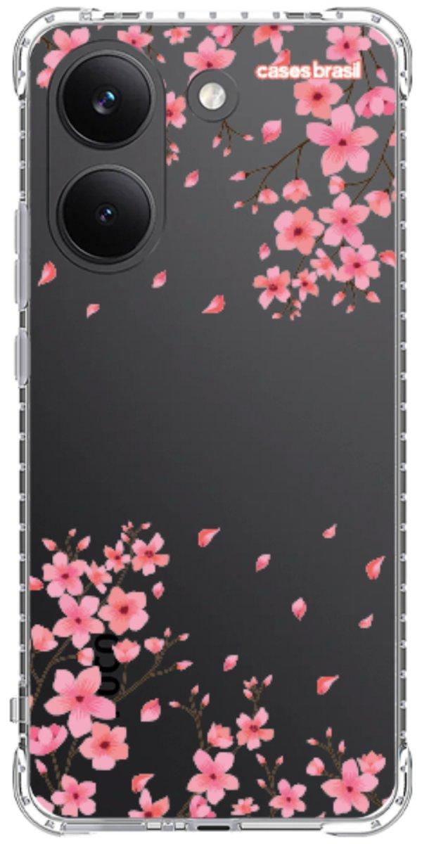 Capinha para Celular Floral Rosinha