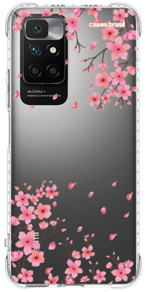 Capinha para Celular Floral Rosinha