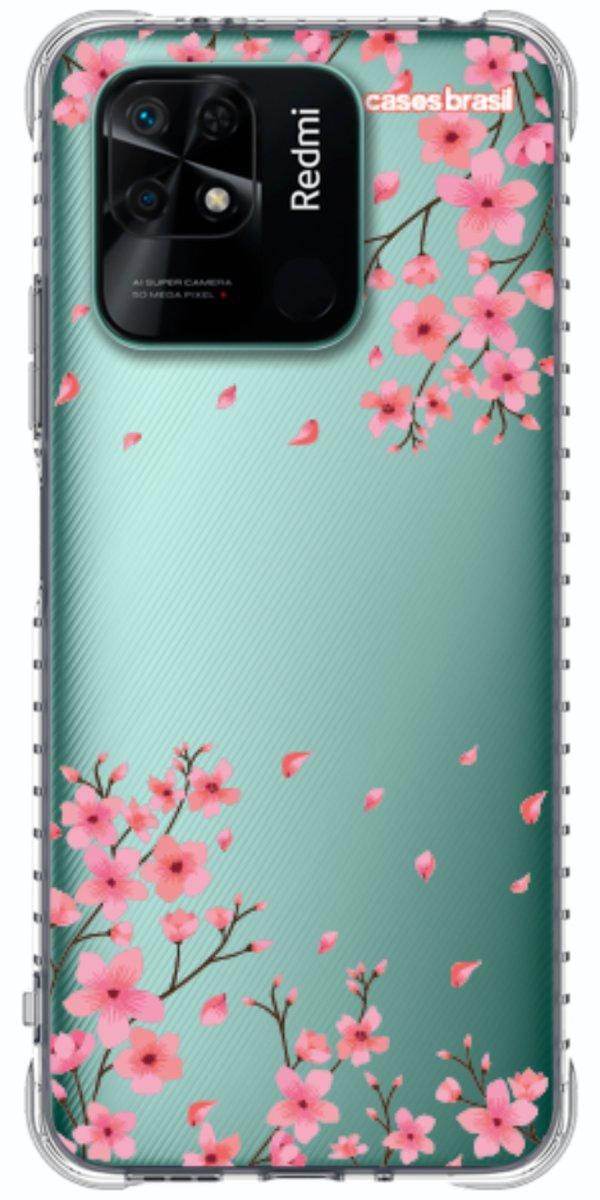 Capinha para Celular Floral Rosinha