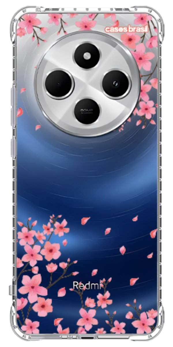 Capinha para Celular Floral Rosinha