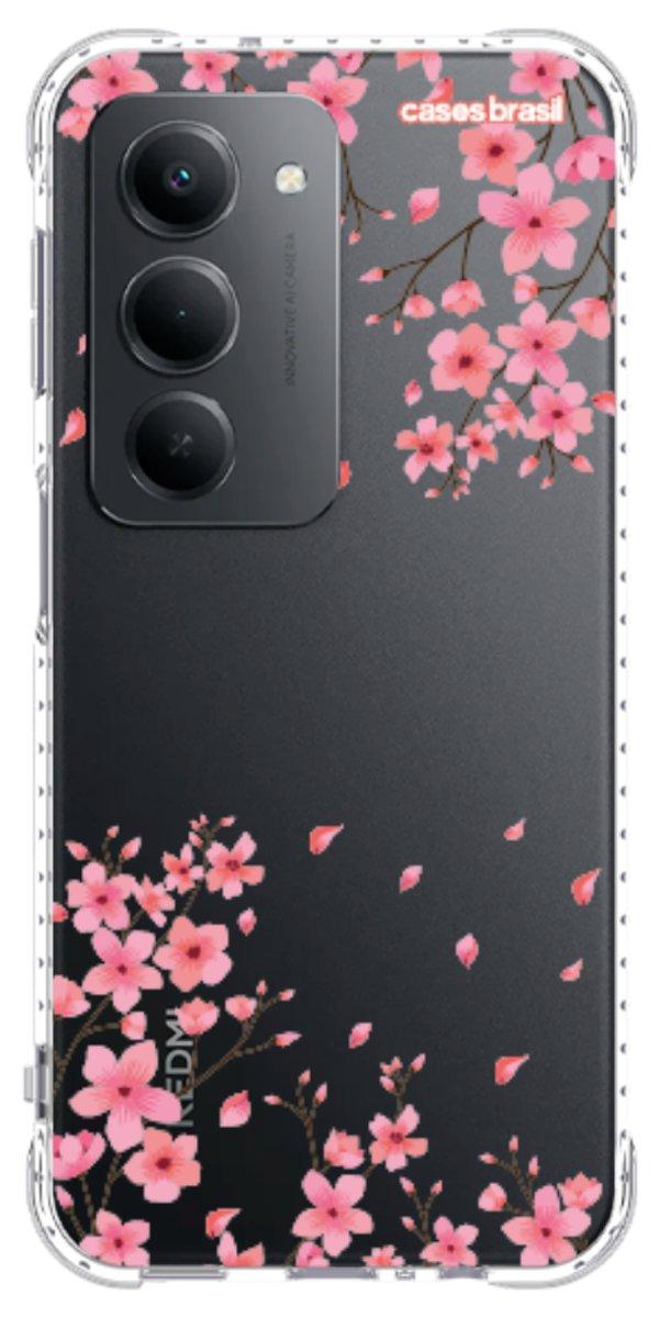 Capinha para Celular Floral Rosinha