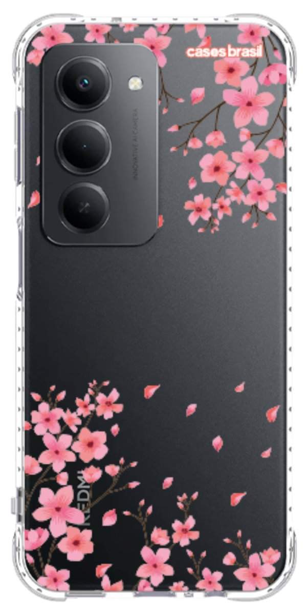 Capinha para Celular Floral Rosinha