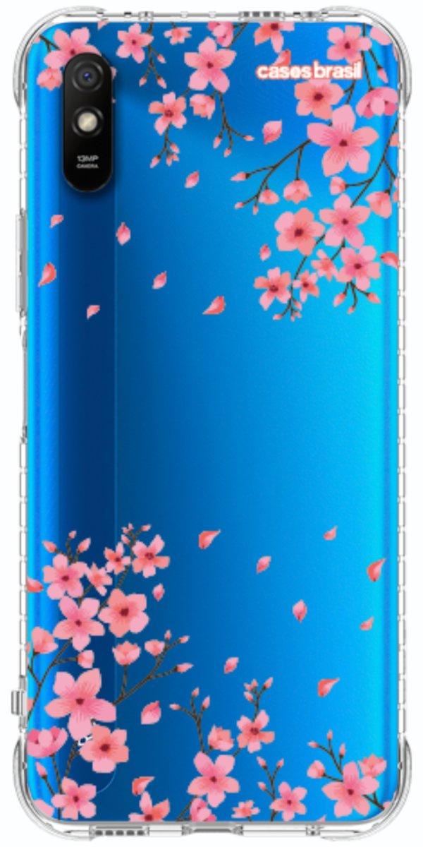 Capinha para Celular Floral Rosinha