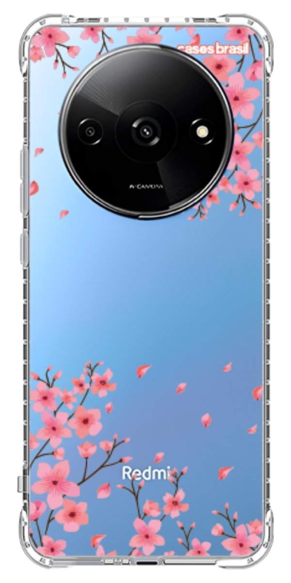 Capinha para Celular Floral Rosinha