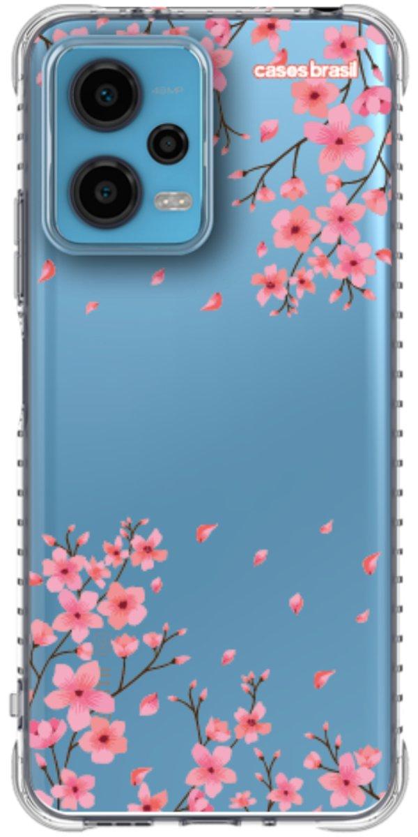 Capinha para Celular Floral Rosinha