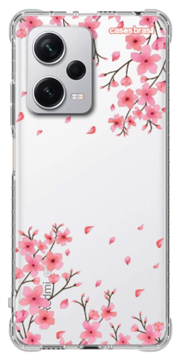 Capinha para Celular Floral Rosinha