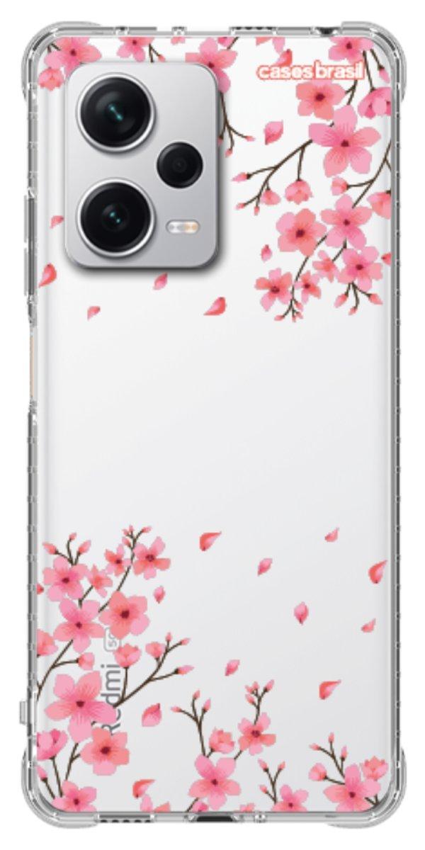Capinha para Celular Floral Rosinha