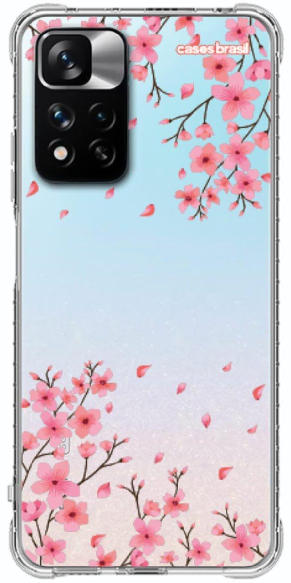 Capinha para Celular Floral Rosinha