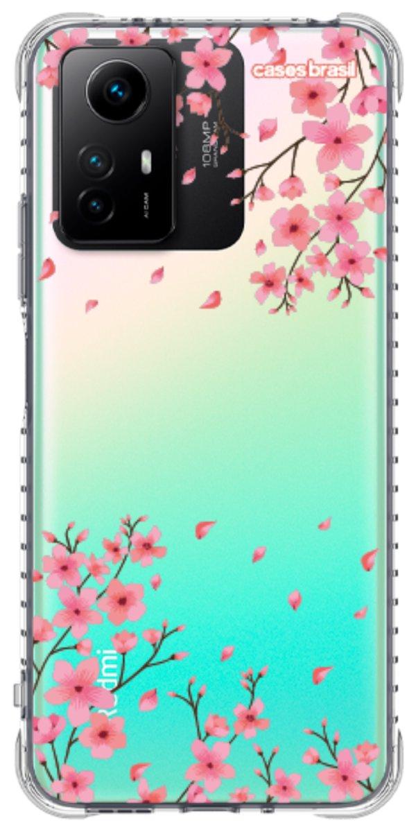 Capinha para Celular Floral Rosinha