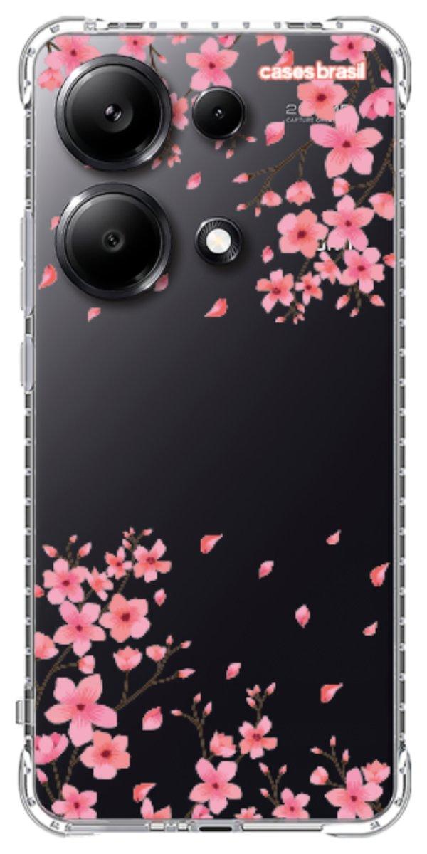 Capinha para Celular Floral Rosinha