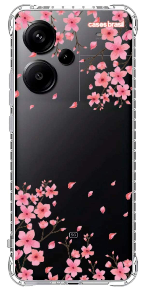 Capinha para Celular Floral Rosinha