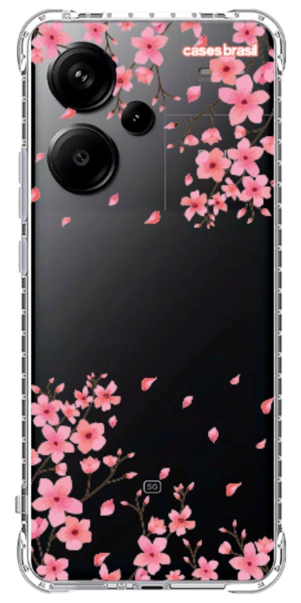 Capinha para Celular Floral Rosinha