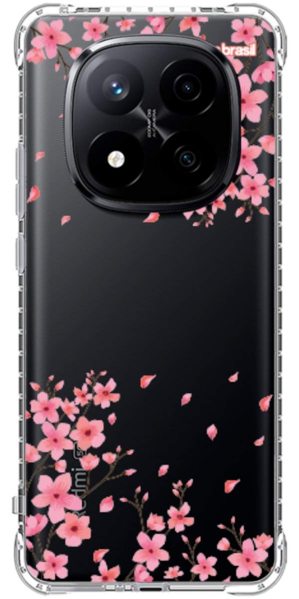 Capinha para Celular Floral Rosinha