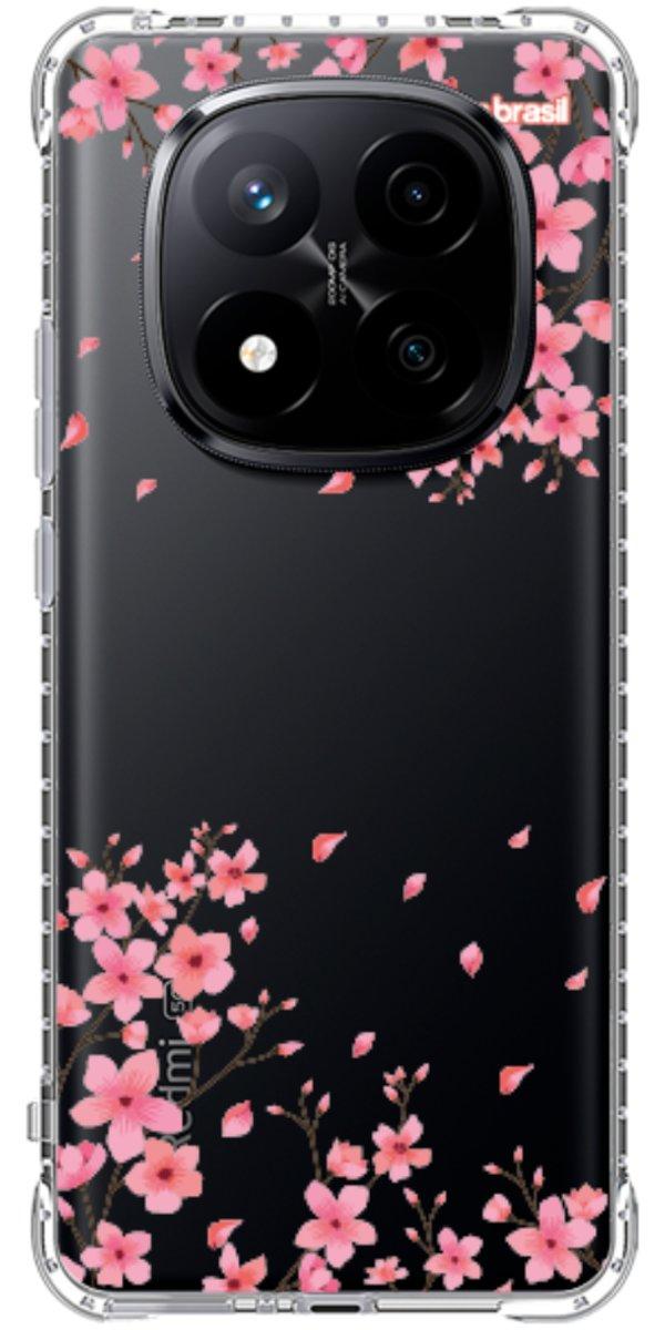 Capinha para Celular Floral Rosinha