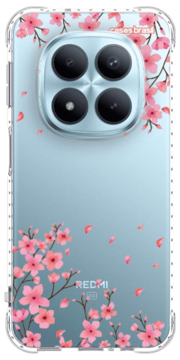 Capinha para Celular Floral Rosinha