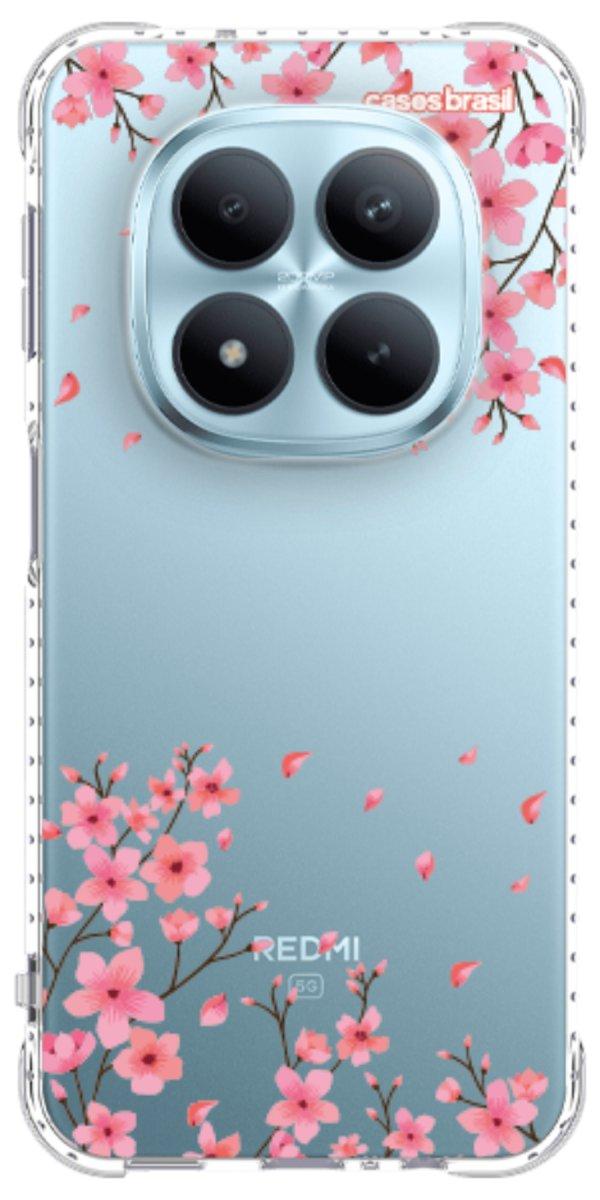 Capinha para Celular Floral Rosinha