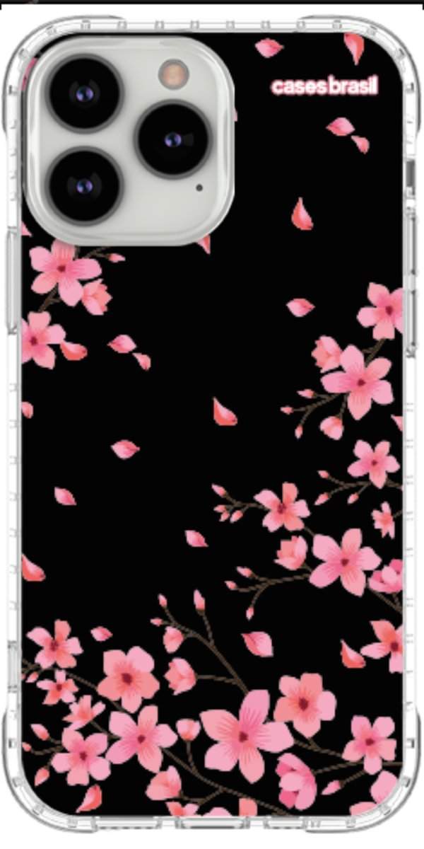 Capinha para Celular Flores de Cerejeira
