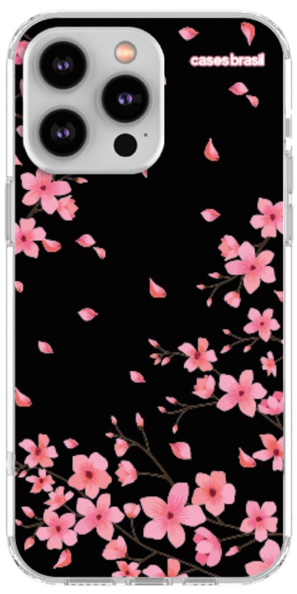 Capinha para Celular Flores de Cerejeira