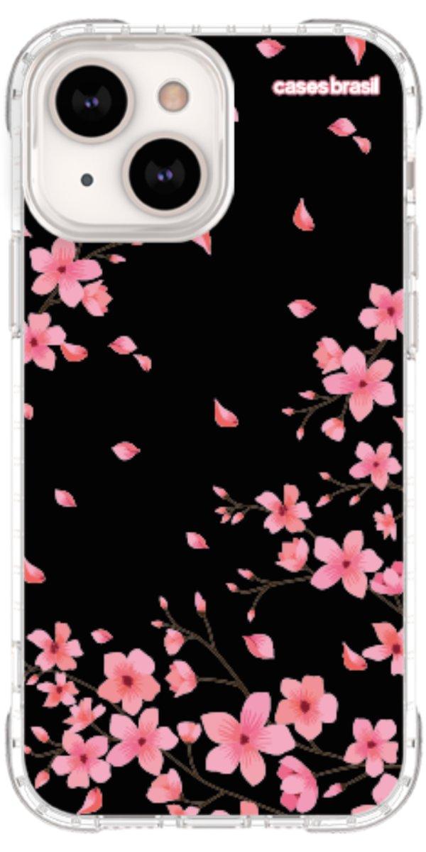Capinha para Celular Flores de Cerejeira