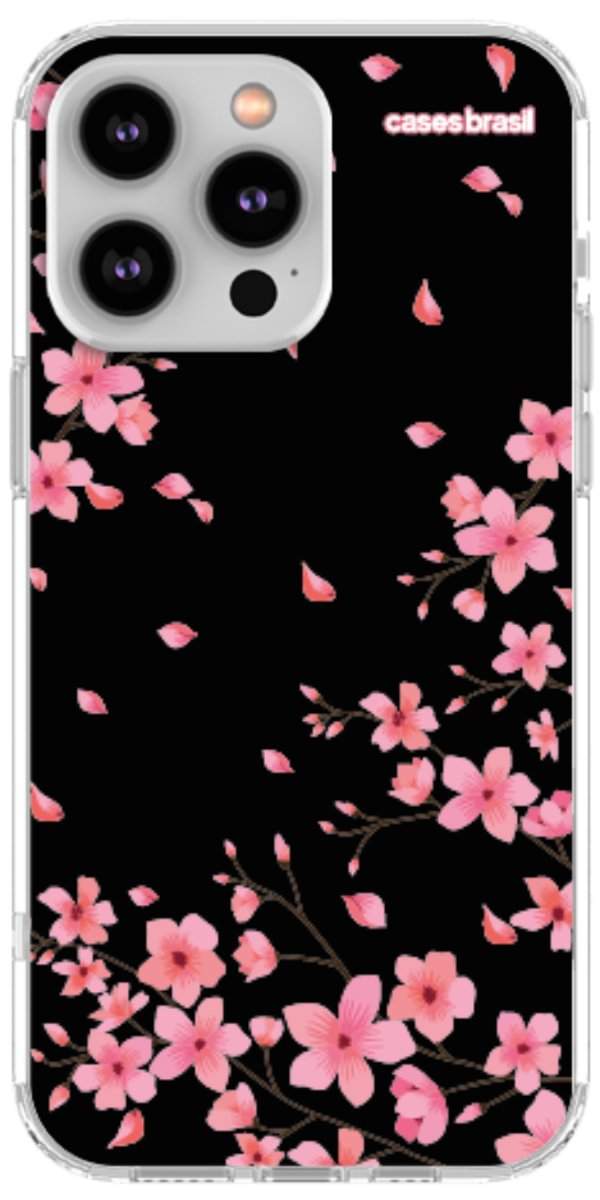 Capinha para Celular Flores de Cerejeira