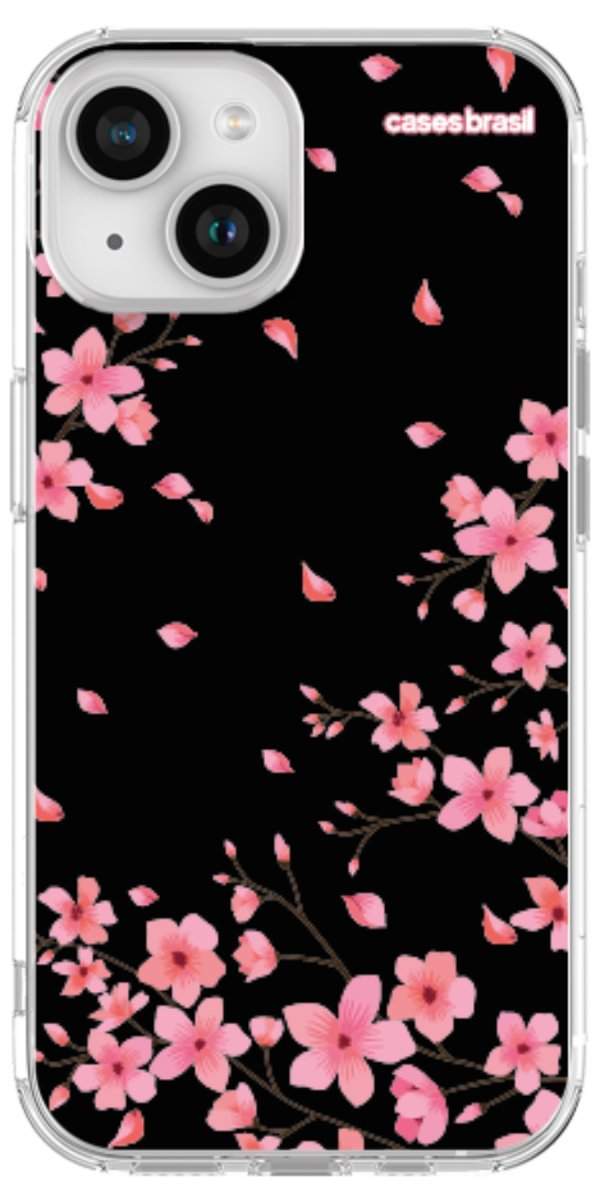 Capinha para Celular Flores de Cerejeira