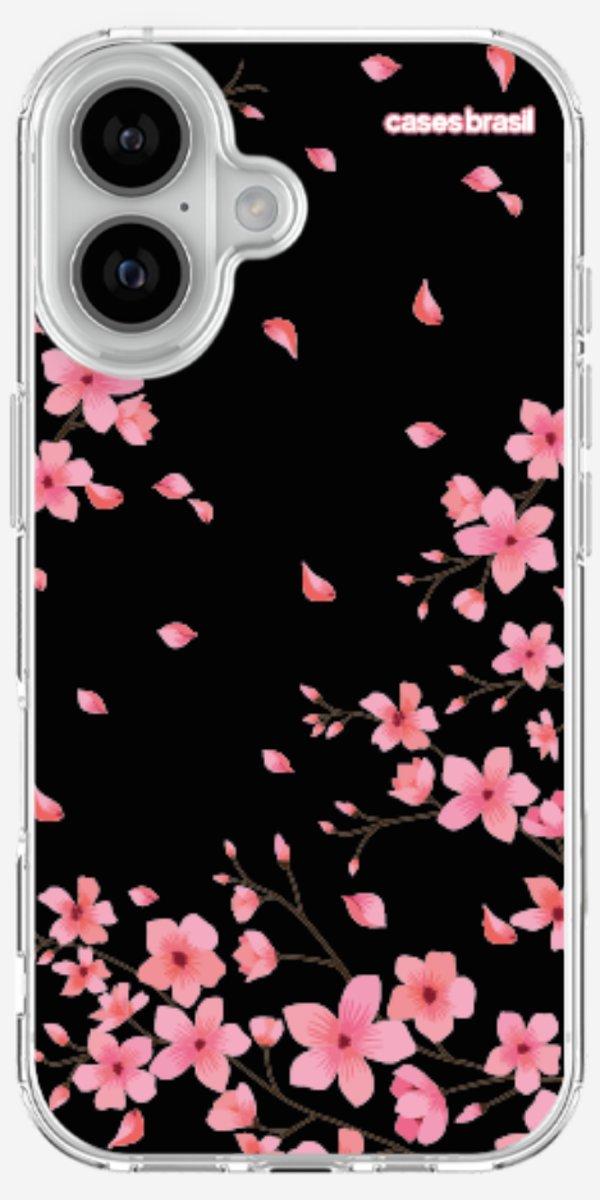 Capinha para Celular Flores de Cerejeira