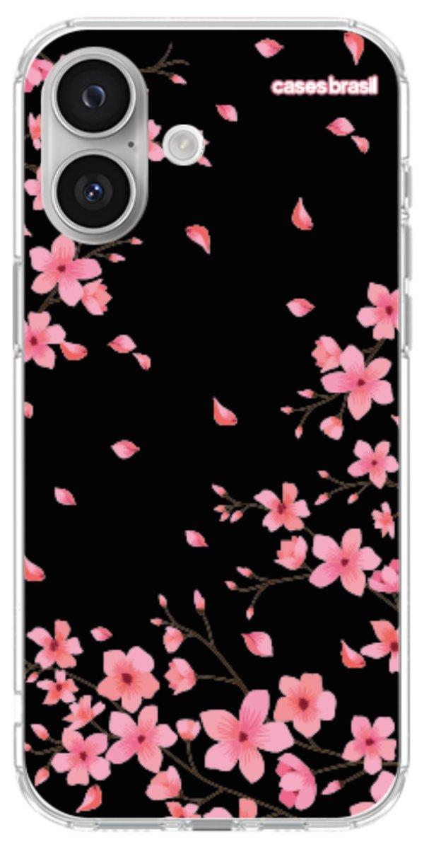 Capinha para Celular Flores de Cerejeira
