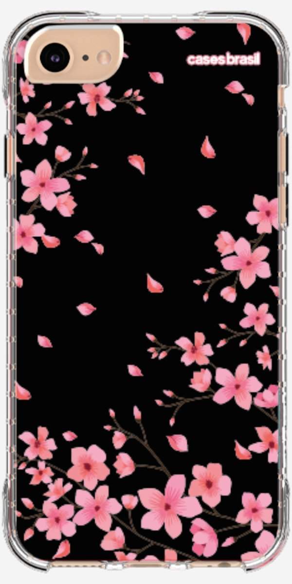 Capinha para Celular Flores de Cerejeira