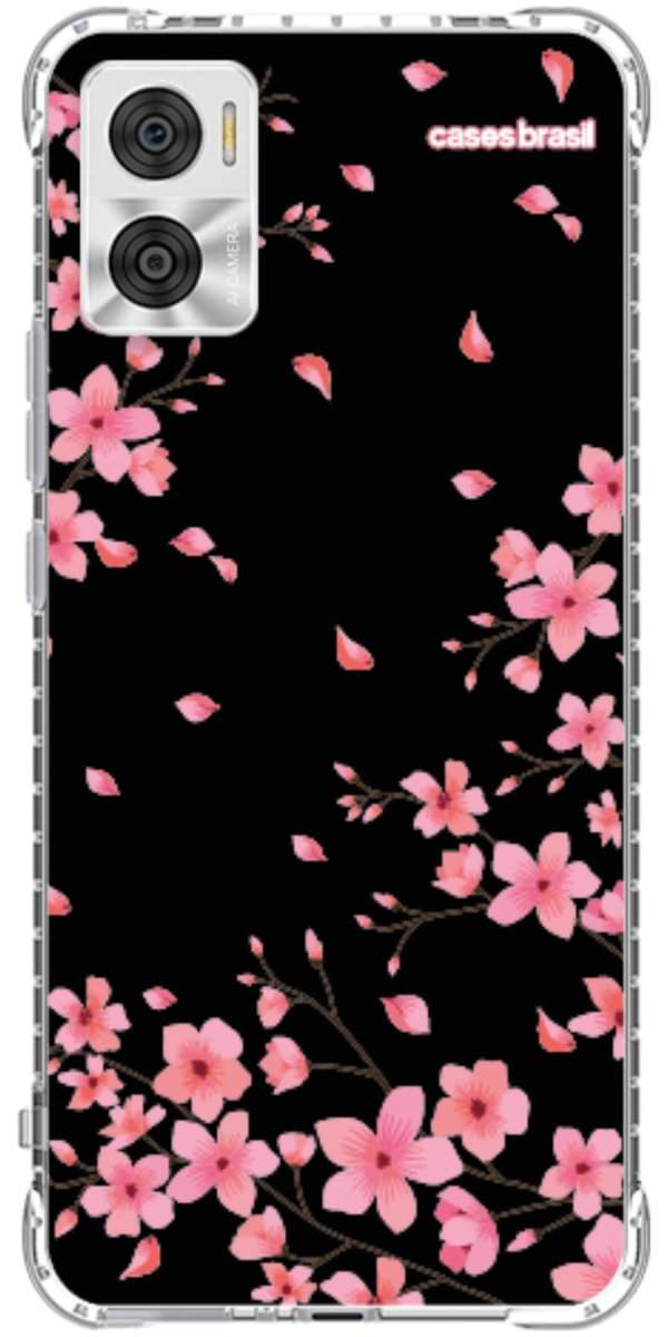 Capinha para Celular Flores de Cerejeira