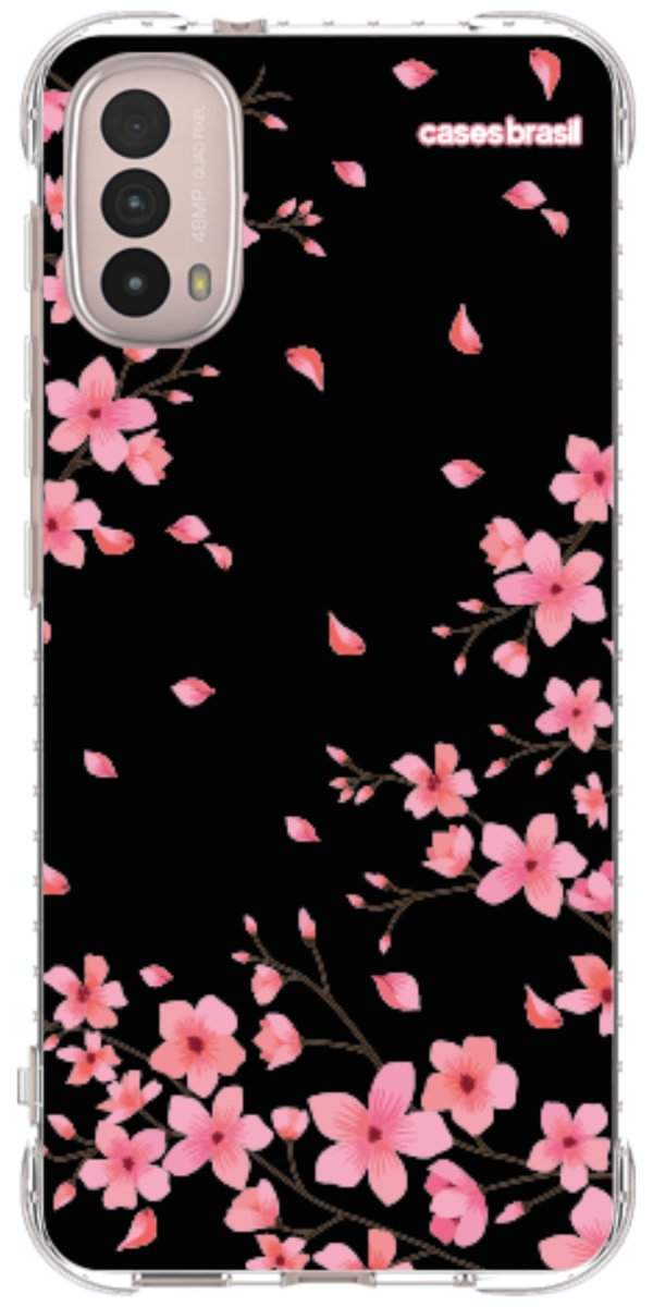 Capinha para Celular Flores de Cerejeira